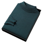 Pull homme en maille à col camionneur zippé, treize coloris