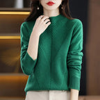 Pull femme de mi-saison, huit coloris, du S au 2XL, vert