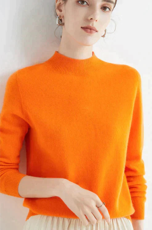 Pull uni femme léger, quatorze coloris, du S au 2XL