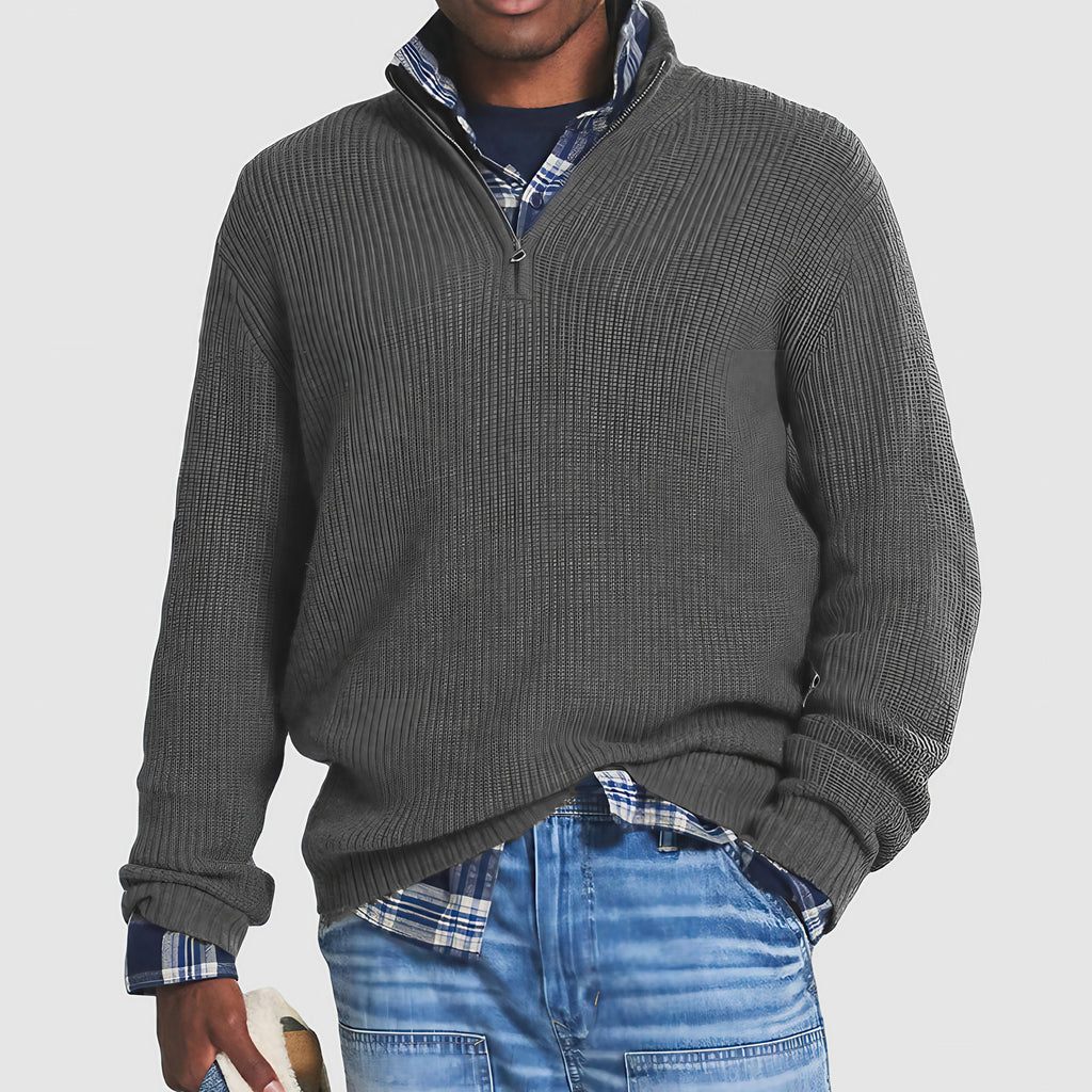 Pull femme ample à manches longues, six coloris, du S au 4XL, gris