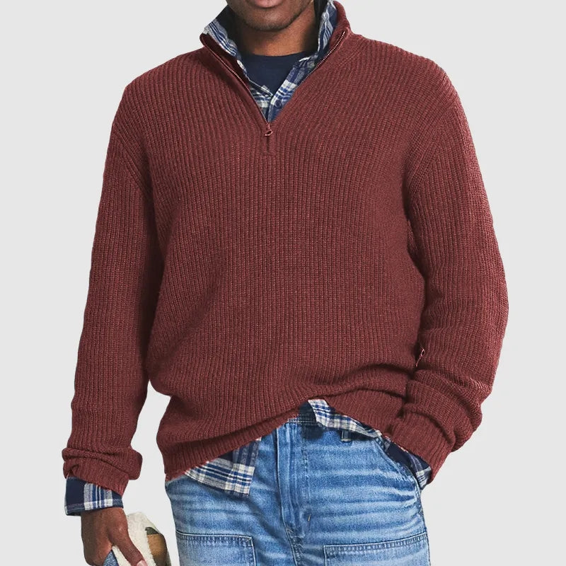 Pull femme ample à manches longues, six coloris, du S au 4XL, rouge