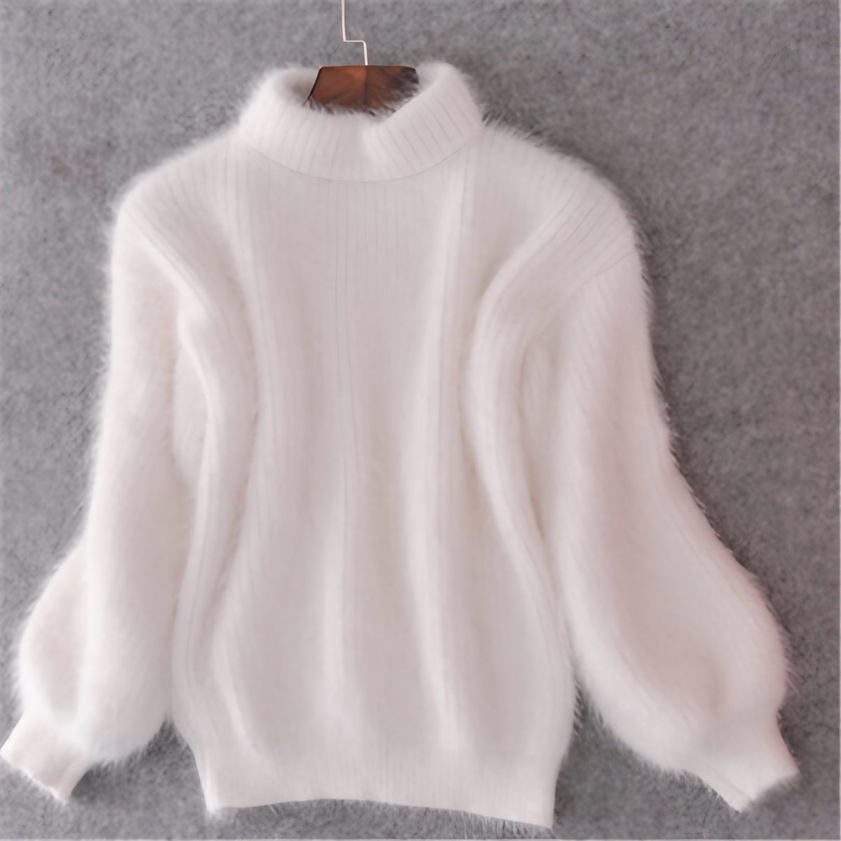 Pull en maille ample femme, neuf coloris, du S au 3XL, blanc