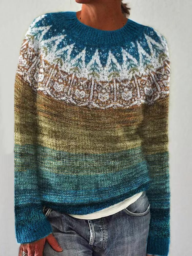 Pull femme toucher doux, dix coloris, du S au 5XL, vert