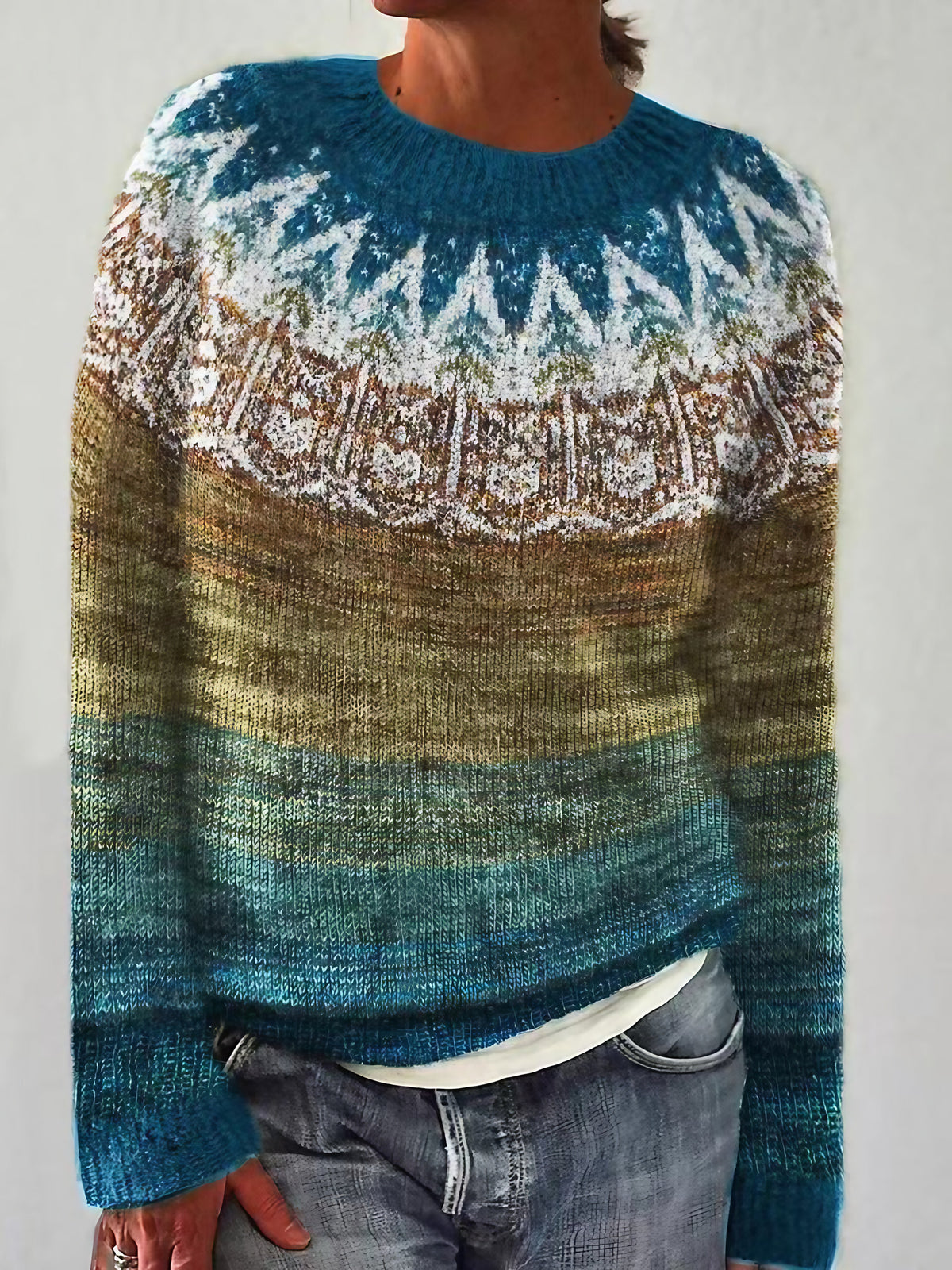 Pull femme toucher doux, dix coloris, du S au 5XL, vert