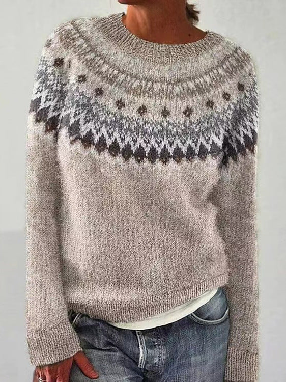 Pull femme toucher doux, dix coloris, du S au 5XL, khaki