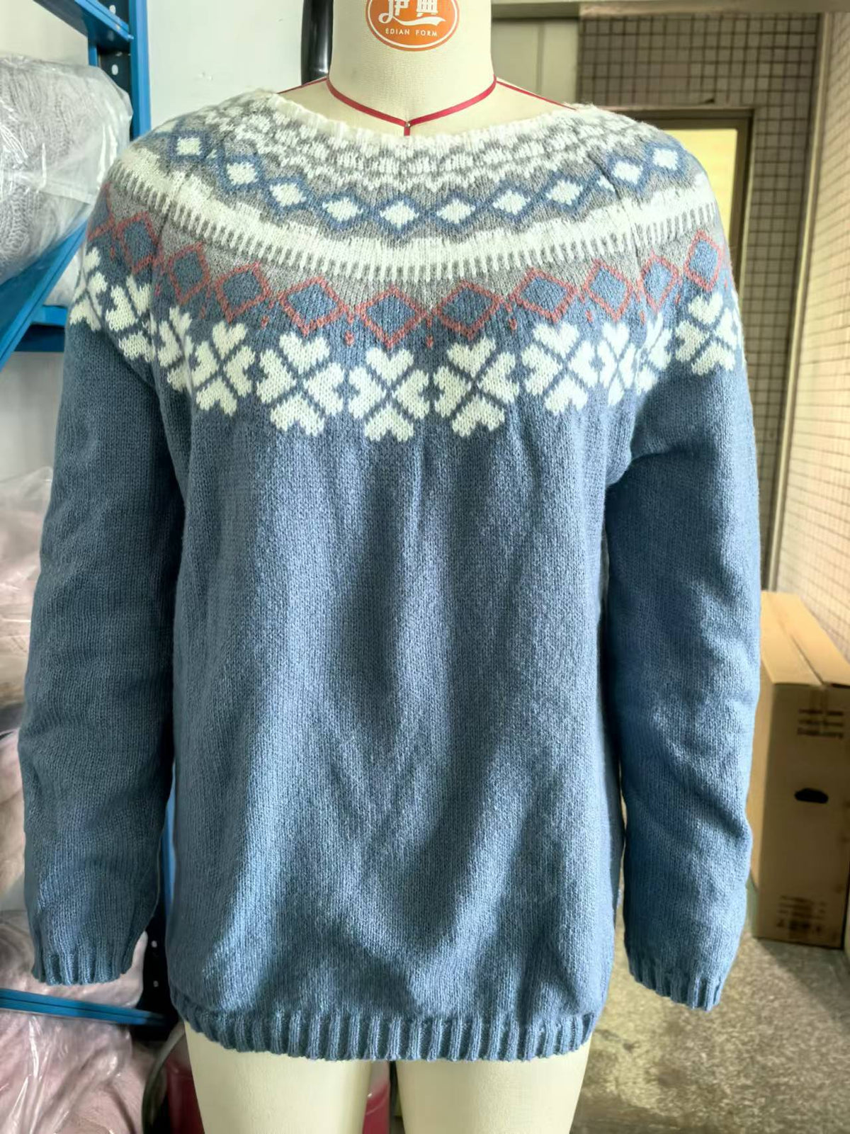 Pull femme toucher doux, dix coloris, du S au 5XL, bleu