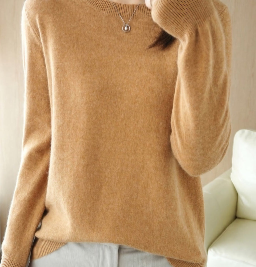 Pull femme à manches longues, dix-sept coloris, du S au 2XL