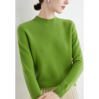 Pull femme classique, treize coloris, du S au 2XL, vert clair