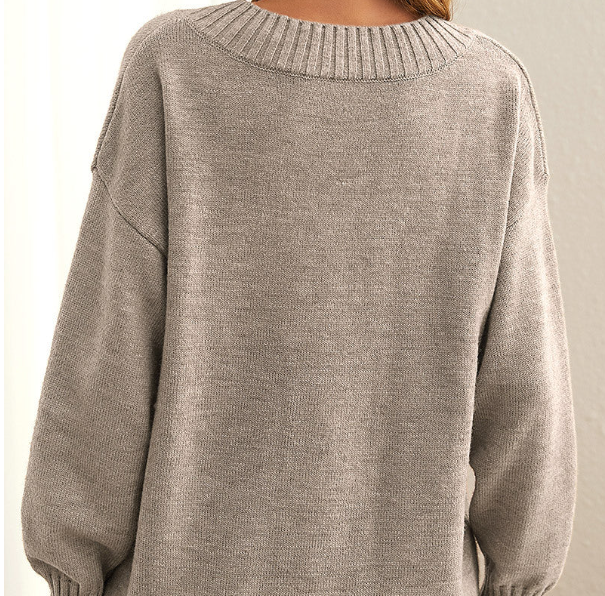 Pull femme léger toutes saisons, beige, gris ou blanc, S au 5XL