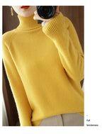 Pull femme classique, six coloris, du S au 2XL, jaune