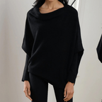 Pull col rond femme, coupe ajustée, neuf coloris, du S au 3XL, noir