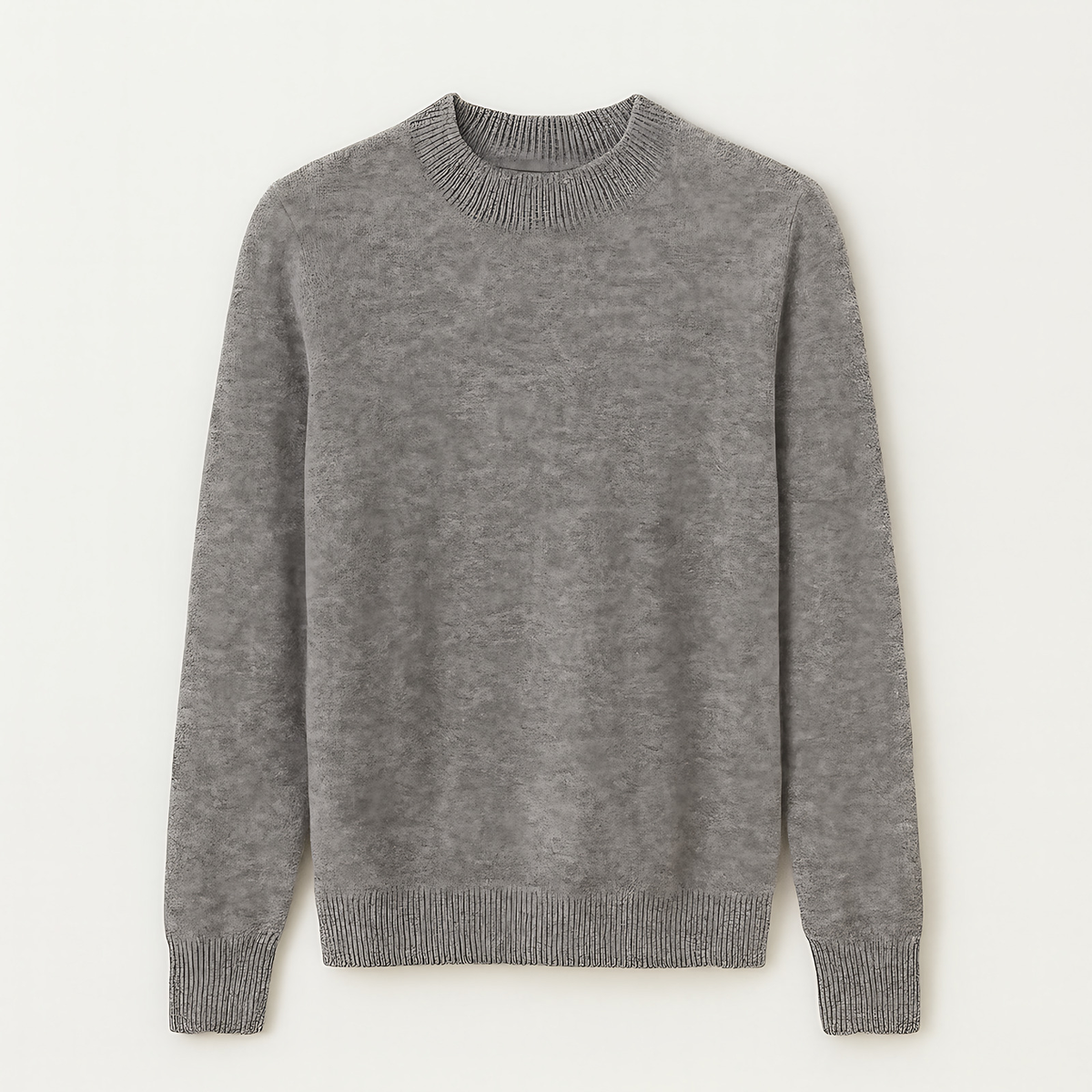 Pull en tricot femme uni, quatorze coloris, du S au 2XL, gris