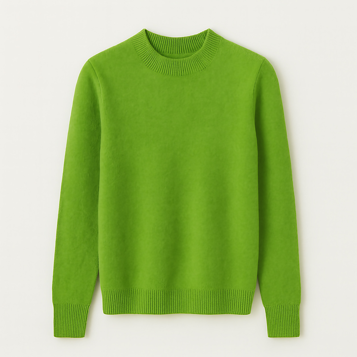 Pull en tricot femme uni, quatorze coloris, du S au 2XL, vert