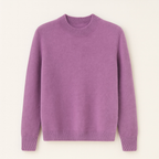 Pull en tricot femme uni, quatorze coloris, du S au 2XL, violet