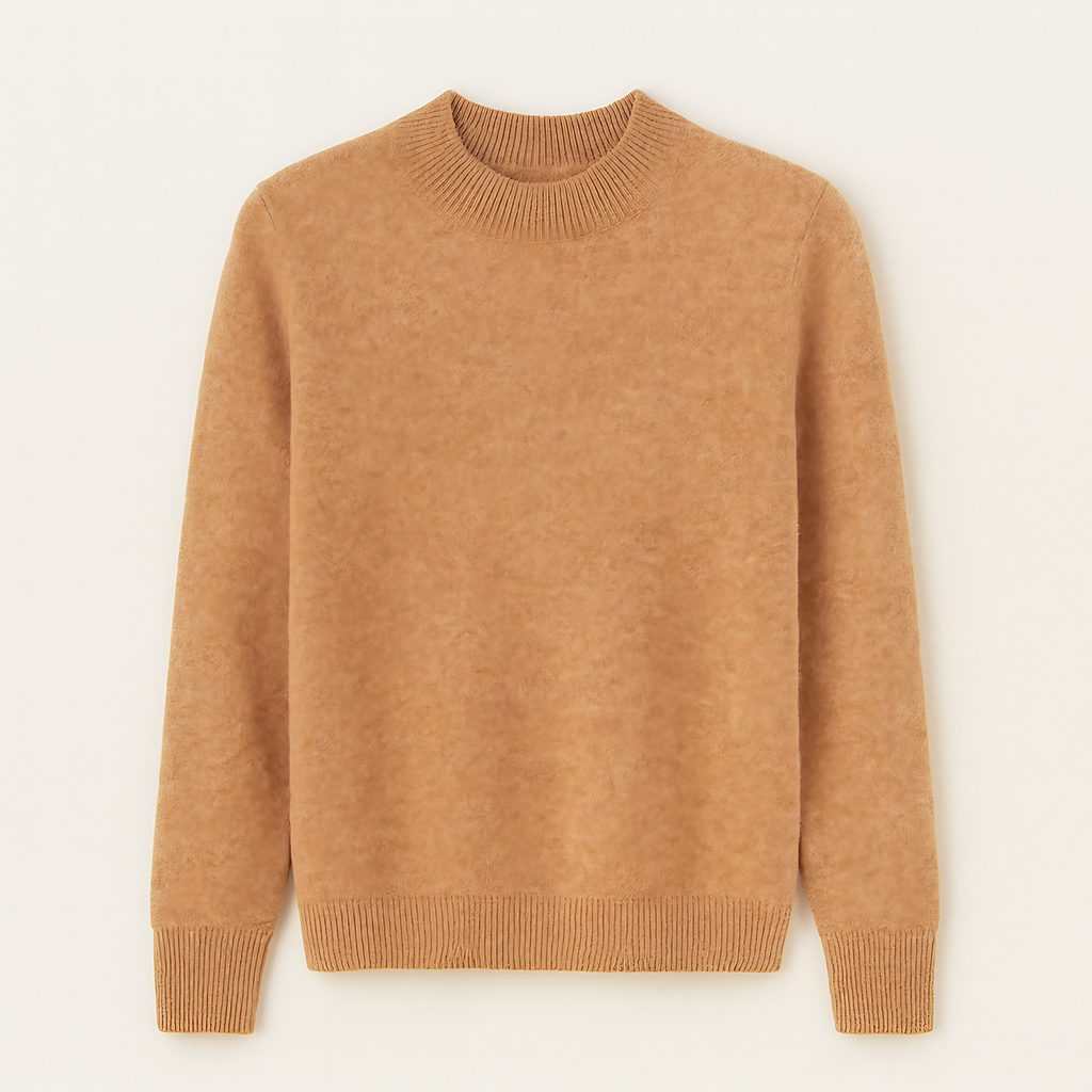 Pull en tricot femme uni, quatorze coloris, du S au 2XL, orange clair