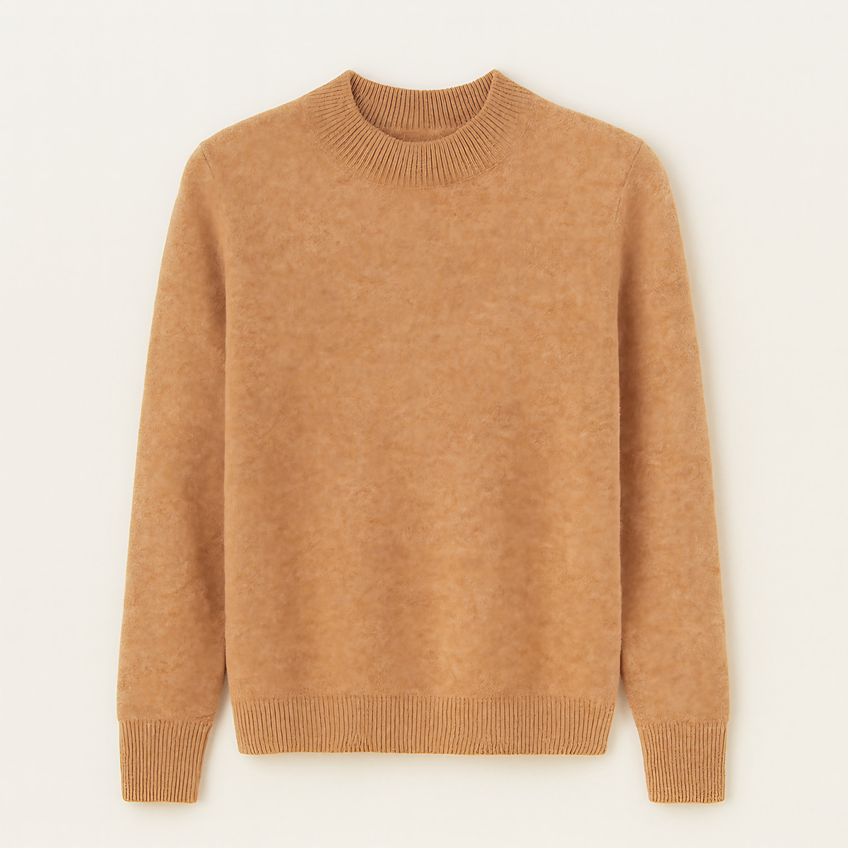Pull en tricot femme uni, quatorze coloris, du S au 2XL, orange clair