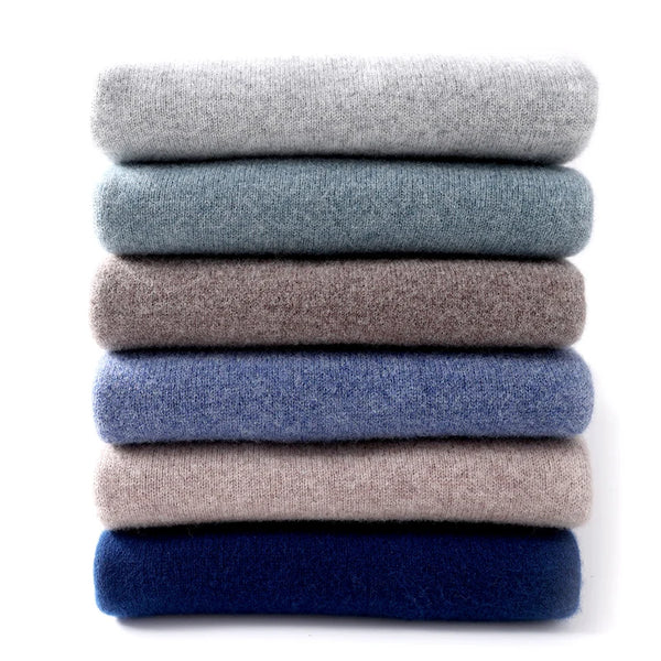 Pull homme à col double, douze coloris, du S au 3XL