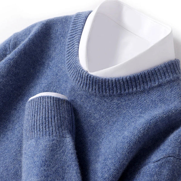 Pull homme à col double, douze coloris, du S au 3XL, bleu