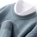 Pull homme à col double, douze coloris, du S au 3XL, vert