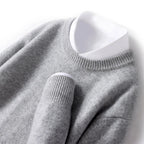 Pull homme à col double, douze coloris, du S au 3XL, gris clair