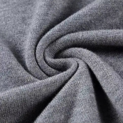 Pull col roulé homme à col côtelé, doublure intérieure douce