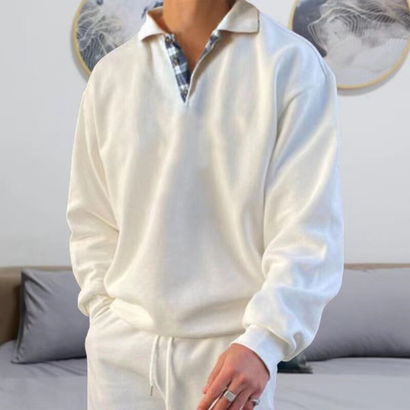 Pull homme pour l'automne, neuf coloris, du M au 3XL, blanc
