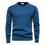 Pull homme coupe ajustée, cinq coloris, du S au 2XL, bleu