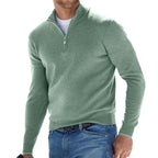 Pull homme coupe ajustée, six coloris, du S au 5XL, vert