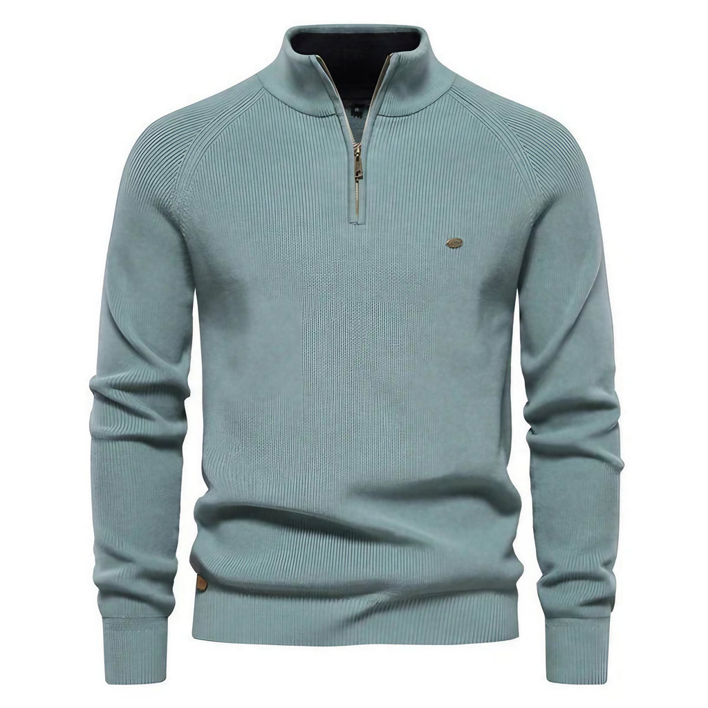 Pull homme à motif, coupe ajustée, cinq coloris, du S au 2XL