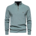 Pull homme à motif, coupe ajustée, cinq coloris, du S au 2XL, bleu mer