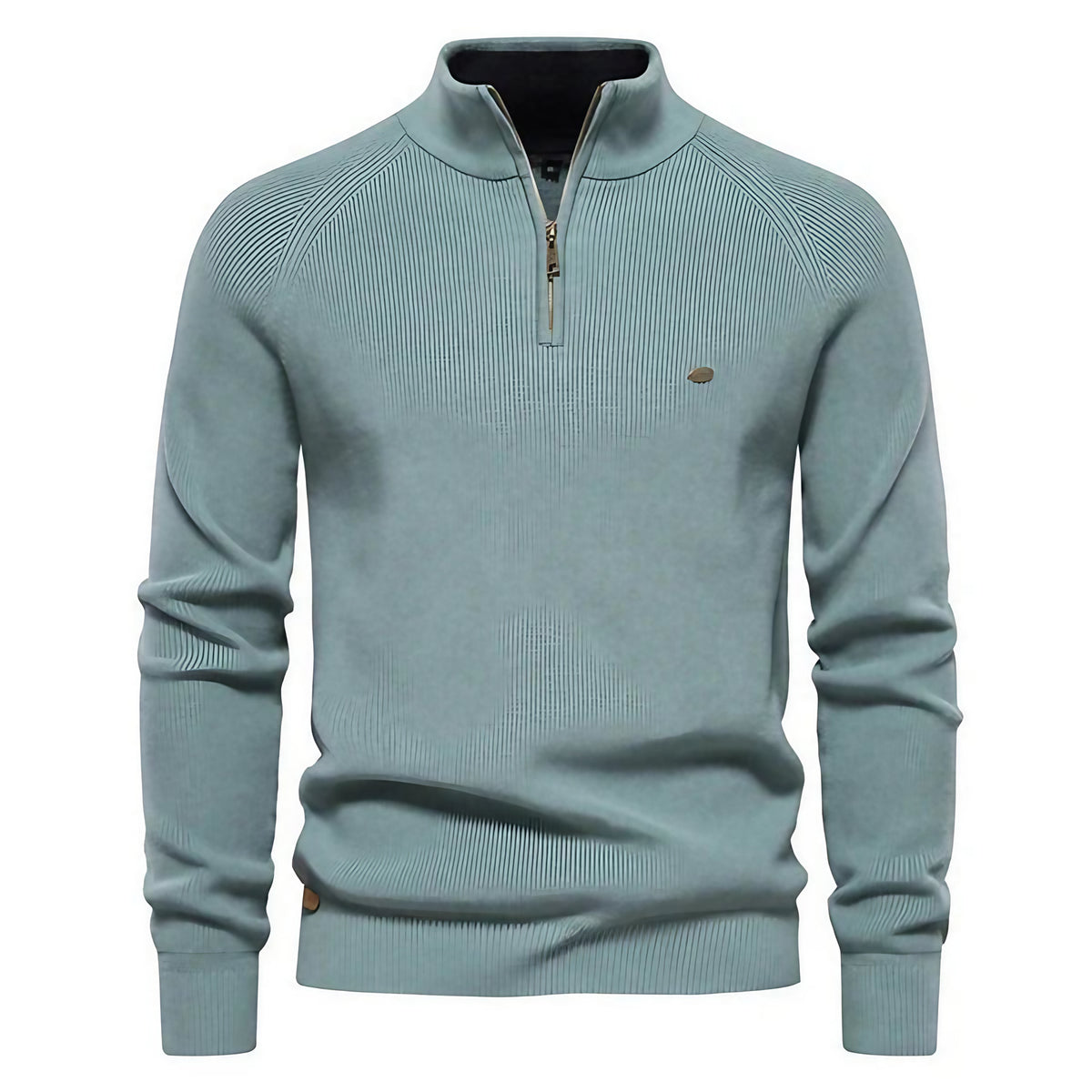 Pull homme à motif, coupe ajustée, cinq coloris, du S au 2XL, bleu mer