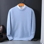 Pull homme doux à coupe classique, six coloris, du S au 3XL, bleu clair
