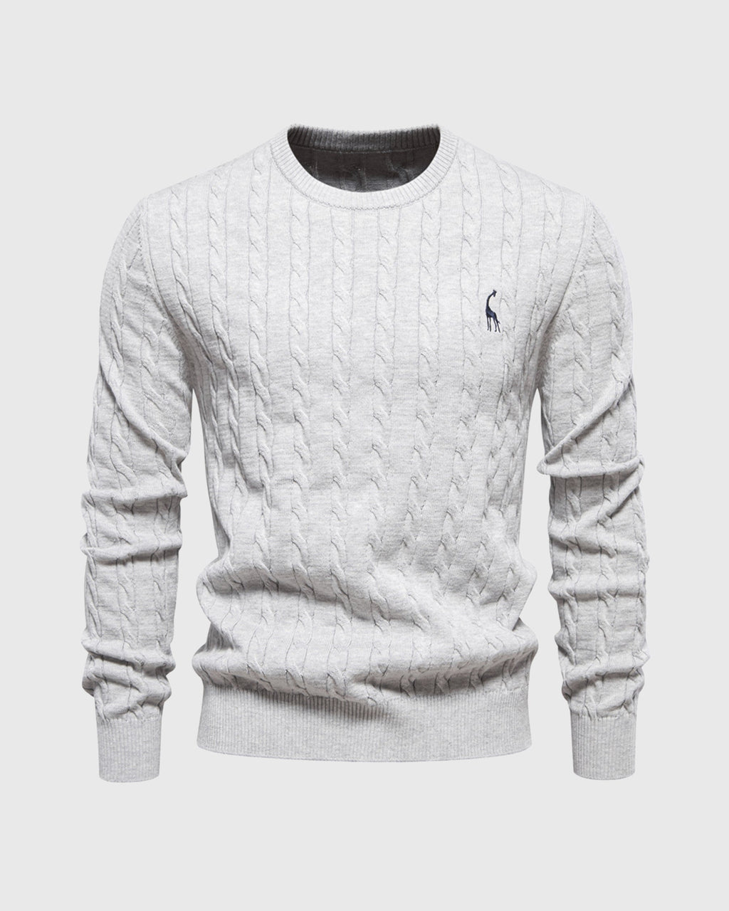 Pull torsadé homme en maille, dix coloris, du M au 3XL