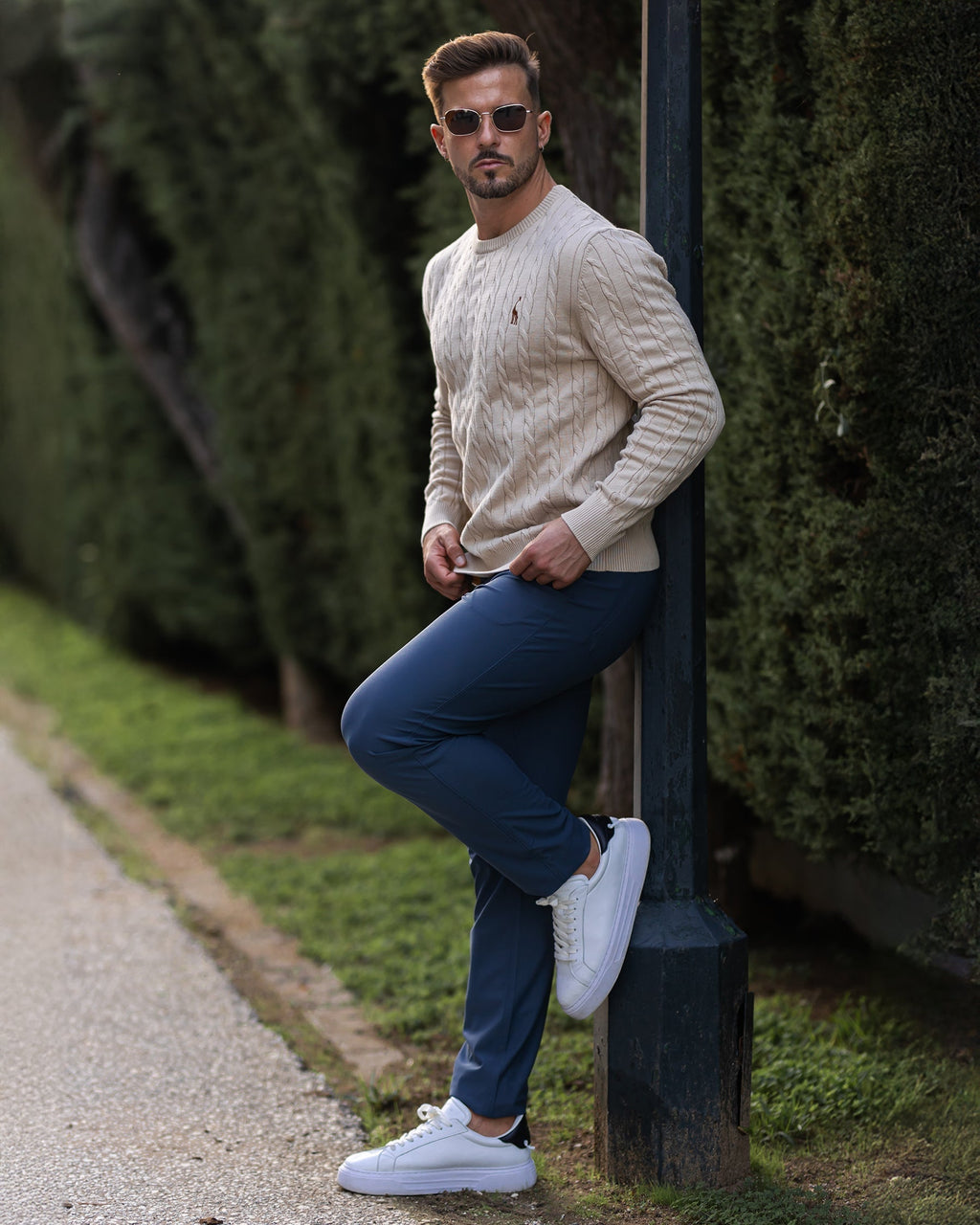 Pull torsadé homme en maille, dix coloris, du M au 3XL