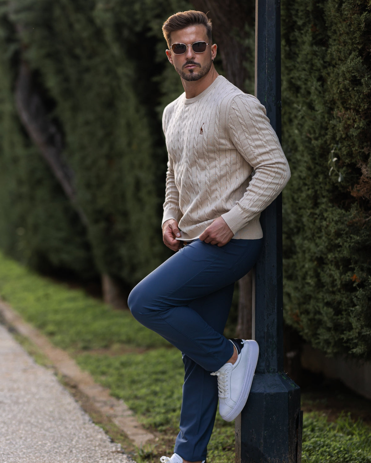 Pull torsadé homme en maille, dix coloris, du M au 3XL