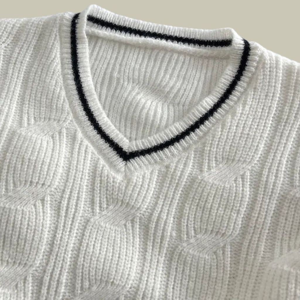 Pull en maille douce homme, coupe soignée, quatre coloris