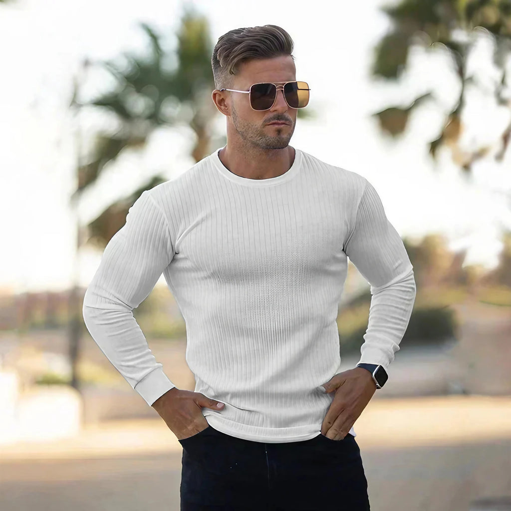 Pull homme basique, cinq coloris, du M au 2XL