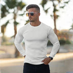 Pull homme basique, cinq coloris, du M au 2XL, noir