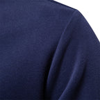 Pull col polo homme à manches longues, six coloris