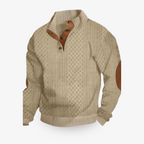 Pull homme chaud d'hiver, cinq coloris, du S au 3XL, beige