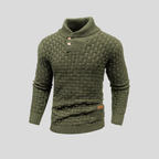 Pull thermique homme pour l'hiver, sept coloris, du S au 2XL, vert
