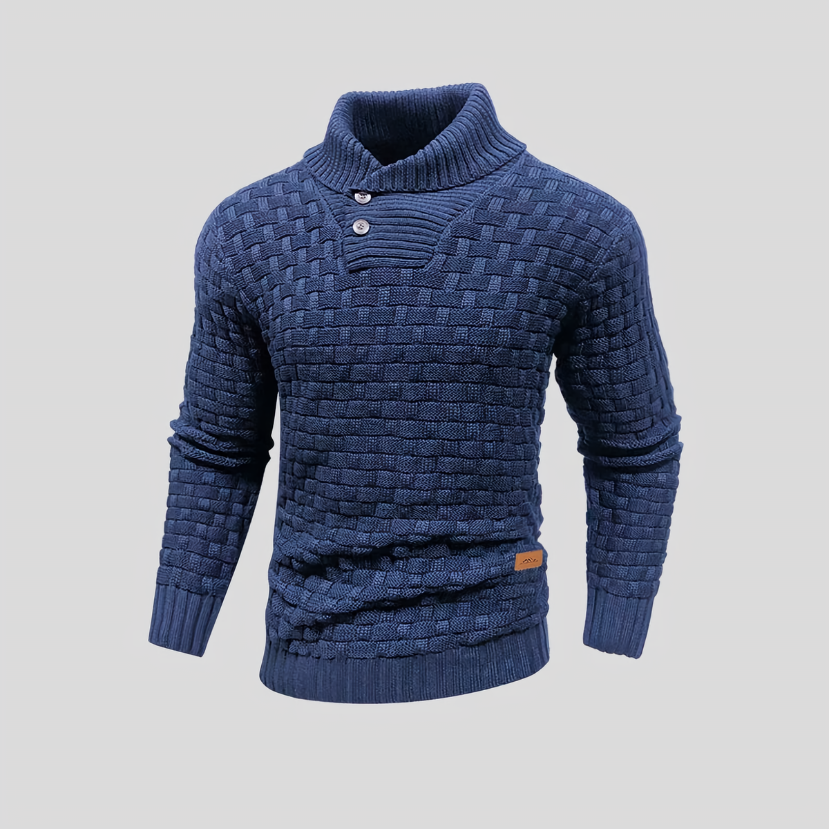 Pull thermique homme pour l'hiver, sept coloris, du S au 2XL, bleu