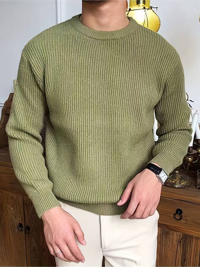 Pull homme tricoté chaud pour l'hiver, du S au 2XL