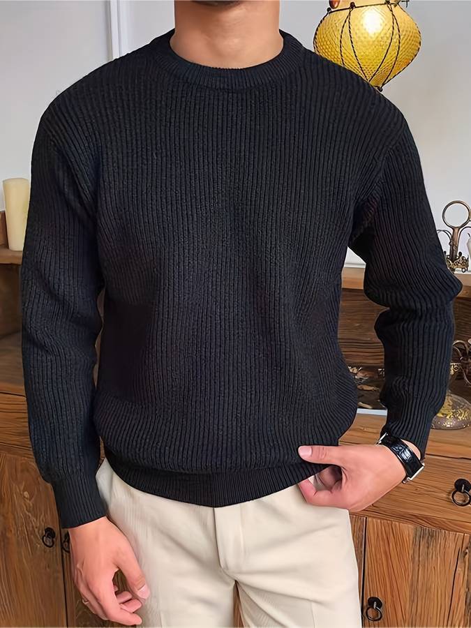Pull homme tricoté chaud pour l'hiver, du S au 2XL