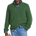 Pull zippé homme coupe décontractée, huit coloris, du S au 5XL