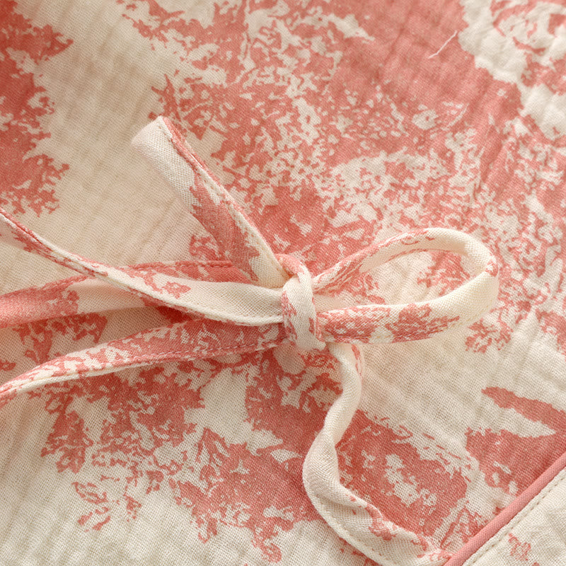 Pyjama kimono femme deux pièces, pantalon ample, du M au XL
