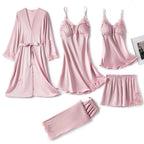 Pyjama femme léger, chemise boutonnée et pantalon, du M au XL