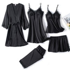 Pyjama femme léger, chemise boutonnée et pantalon, du M au XL