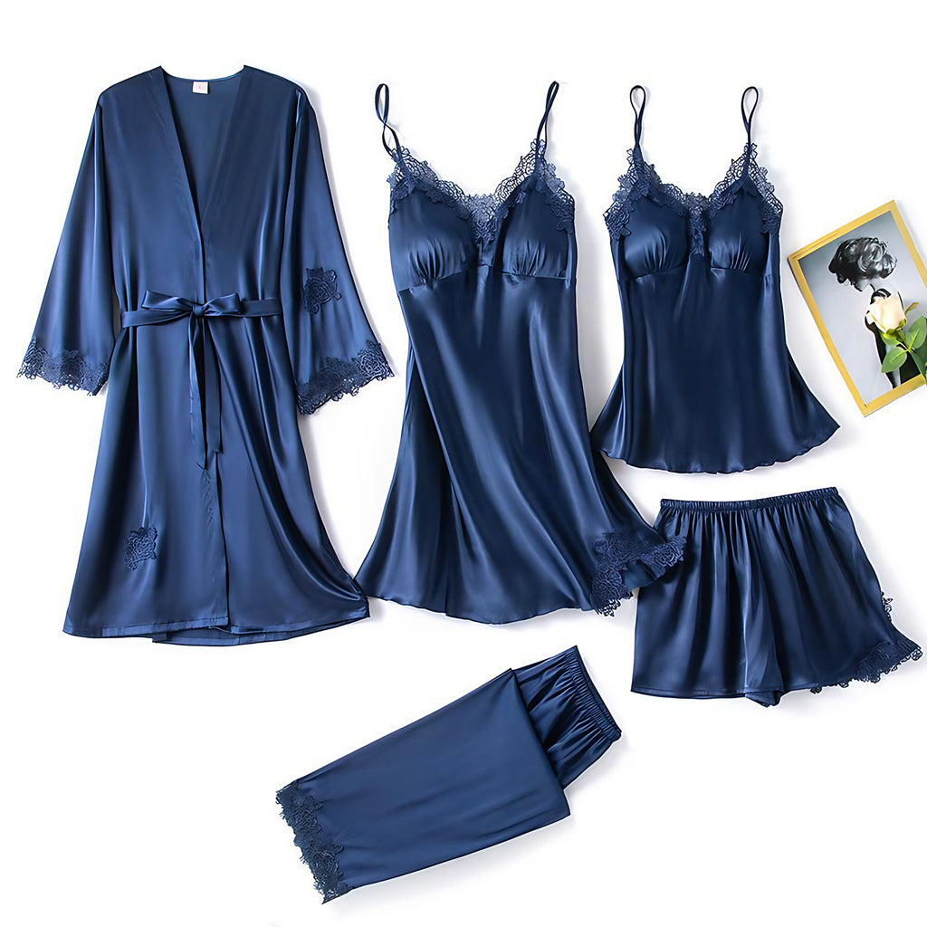 Pyjama femme léger, chemise boutonnée et pantalon, du M au XL