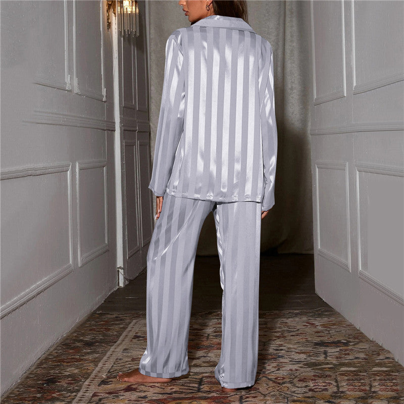 Pyjama satiné femme, cinq coloris, du S au 2XL